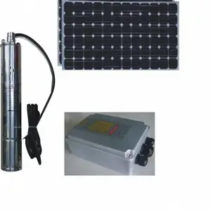 厂家供应新型太阳能光伏潜水泵直流式无刷农用泵FLD系列太阳能深井泵