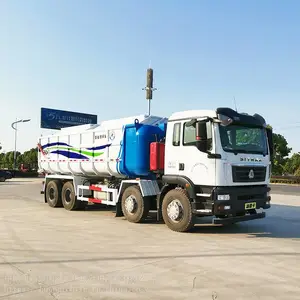 四桥污泥自卸运输车，密封性滴水不漏