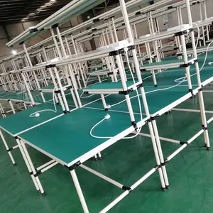 四川精益管工作台，成都精益管厂家，崇州防静电精益管，铸造品牌，固创自动化