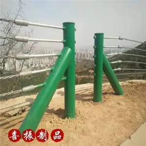 公路缆绳护栏 五索A级缆索 景区绳索防撞栏生产