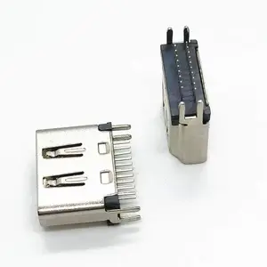 A�� ����HDMI 19PIN�а�ĸ�� �а�1.6 180�Ȳ�� ֱ�� �볤2.4