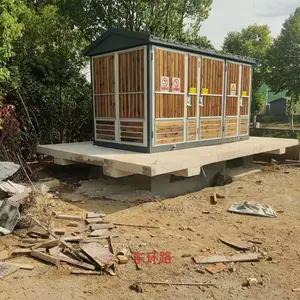 耐腐蚀欧式变电站充电桩箱式变压器1600KVA/10/0.4