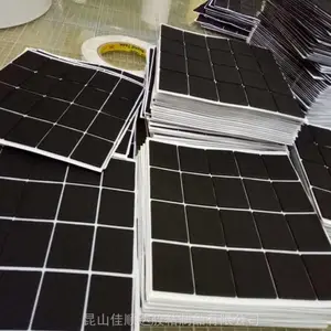 宿迁快回弹黑色泡棉 强粘PE泡棉胶带 CR高弹发泡棉