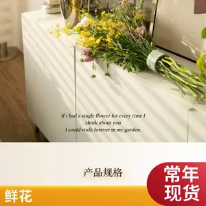创意时尚白色陶瓷花瓶现代简约餐桌客厅摆件家居家饰干花花器插花