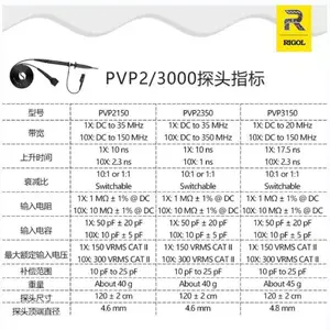 RIGOL��ԴPVP3150ʾ����ͨ����Դ̽ͷPVP2350�滻RP2200����̽ͷ