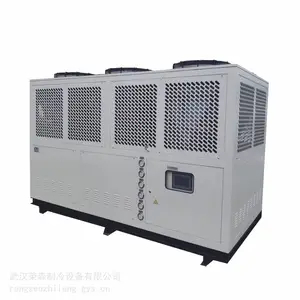 风冷一体式冷水机,比泽尔螺杆压缩机,PLC控制系统
