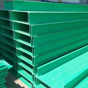 玻璃钢电缆桥架 600*100管箱槽式梯式工厂用电缆走线槽