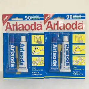 Araldite���δ�90�������ɽ���װ͸��AB��ˮ�ֱ����ν�ճ��***��