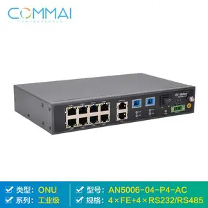 烽火AN5006-04-P4-DC 交换机 电力工业级ONU光网络单元直流双PON口
