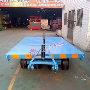 25吨重型平板拖车 全挂式