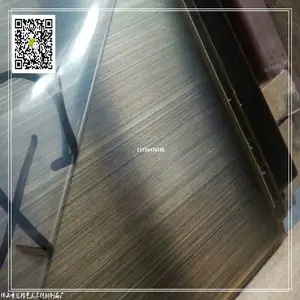 【专业镀铜板厂家】不锈钢铜板做旧手拉丝 洒店装修中式 古铜拉丝材料