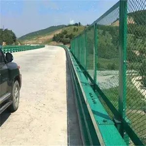 安平厂家直销 高速公路防眩网 公路中央防眩网 桥梁防抛网