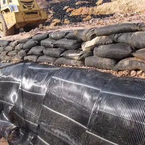 三亚钢塑复合土工格栅 钢塑单向土工格栅
