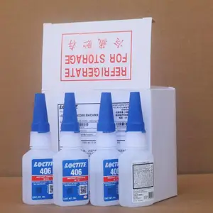 供应 乐泰406瞬干胶 LOCTITE 406胶水 适用于塑料和弹性体材料