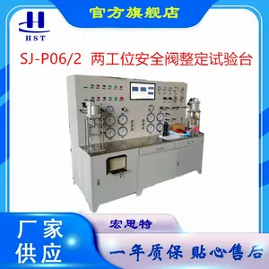 SJ-P06/2两工位安全阀校验整定试验台 压缩机阀门压力试验机-宏思特