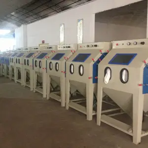 喷砂除锈机多少钱一台 秉腾自动化 箱式手动喷砂加工设备 经久耐用 信誉***