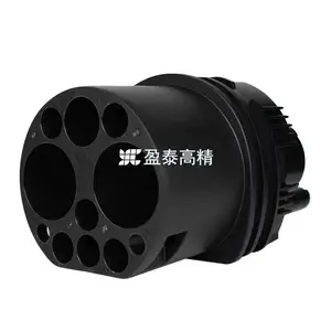 汽车连接器 阻燃线束插头 油电混合汽车防水连接器 盈泰工厂注塑生产