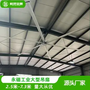 宁波7.3米工业大吊扇大型车间厂房仓库大风量永磁节能电风扇