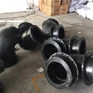 聚乙烯弯头PE活套弯头配法兰盘防腐性能强