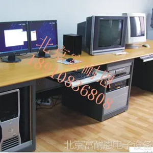 四联监控台工作控制平台工作调度操作台二联四联八联机柜整体台面