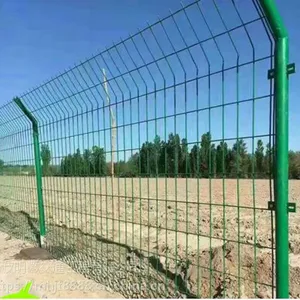 高速公路防护网电焊围栏建筑护栏网金华双边丝护栏网建筑护栏网