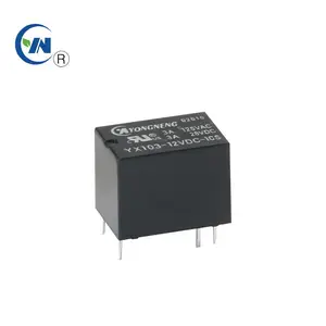 Yongneng YT103 3A 12V 24V 超小型信号继电器HFD41A