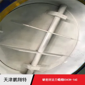 供应大口径对夹法兰式硬密封蝶阀D343H-16C