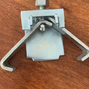 木梁连接爪工字梁连接件T型牙对拉螺杆爬锥螺母