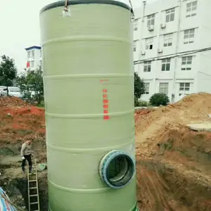 智能玻璃钢一体化预制泵站 雨污水自动提升泵站厂家