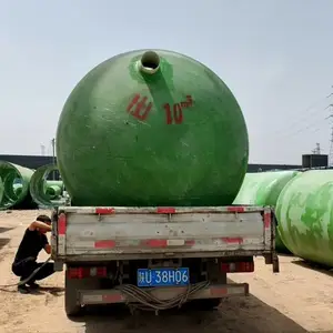 陕 西渭 南蒲 城县玻璃钢化粪池厂家批发/三格式沉淀化粪池价 格