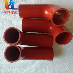工业用夹布硅胶管 变径耐高温硅橡胶管 硅胶钢丝波纹管 宏禄定做