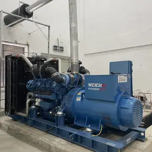 潍柴原装发电机组 800KW 1000KVA 开架式 柴油发电机