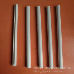 厂家开模自产自销才玉牌10MM塑料C型管 PVC开口管