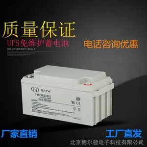 上海鸿贝BATA蓄电池FM/BB1265T（12V65AH/20HR)原装正品***包邮