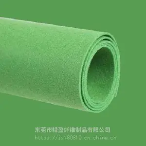 生产厂家供应绿色毛毡,园林针刺棉,绿化工程无纺布,吸水棉