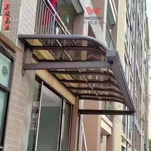丰台铝合金窗棚雨蓬露台棚阳台雨篷遮阳遮雨篷耐力板车棚