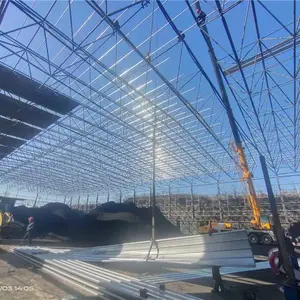 龙之翔煤棚网架-网架钢结构工程公司-山西网架钢结构工程