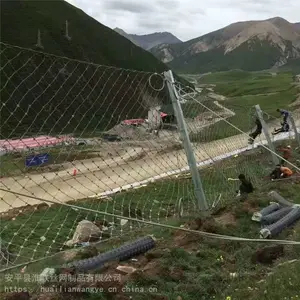 山区道路护坡网 边坡防护网 主动型防护网