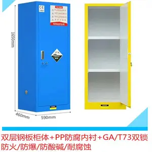 防爆柜化学品安全柜耐腐蚀pp内胆酸碱柜GA双锁防火试剂危化品储存