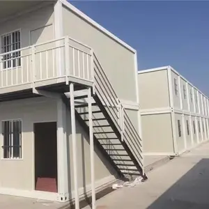 池州住人集装箱-池州宏耀彩板钢结构-蓝色住人集装箱图片
