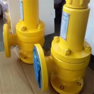 不锈钢全启式弹簧安全阀A42Y-16P 304弹簧式法兰安全阀