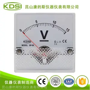 康的斯/KDSI 厂家直销 直流电压表头 BP-80 DC15V 防尘防溅水