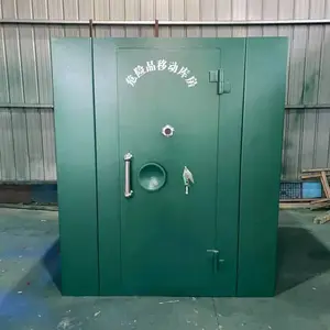 移动式防爆避炮棚放炮观察屋 露天矿山施工躲炮棚 避炮掩体避炮仓