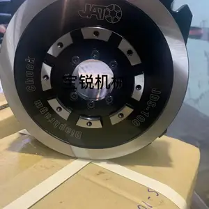 台湾朝铨膜片式JAP104气动夹头 内撑内张外夹两用气动卡盘 薄工件卡盘
