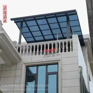 平谷供应PC耐力板雨棚铝合金停车棚窗户露台棚别墅车库停车遮阳蓬
