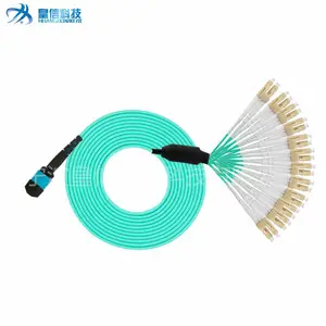 8芯MPO光纤跳线厂家8芯万兆多模光纤跳线价格8芯OM3/3M4光纤跳线图片