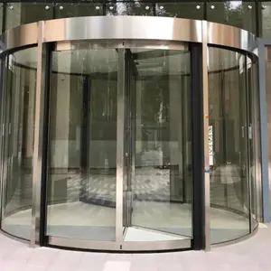 北京自动旋转门两翼大型玻璃旋转门制作安装:400-624-8098