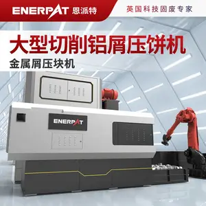 恩派特大型切削铝屑压饼机 金属屑压块机 脱油率高
