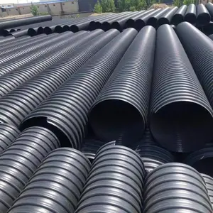 HDPE˫�ִ���ǿ�������ƹ�DN200-DN1200 ������ˮ���۹� �͸�ʴ��ѹ