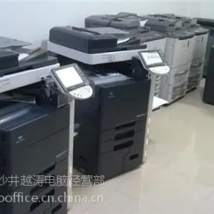 深圳市宝安柯尼卡美能达BHC360 c652彩色复印机出租 一体机A3+双面大型激光打印机 租赁